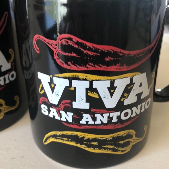Viva San Antonio Cups Set Of two - Picture 2 of 2